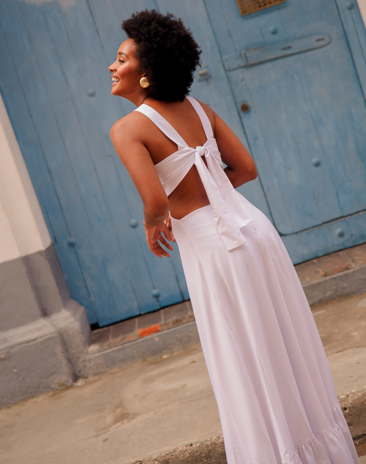 MAXIDRESS JULIA BLANCO